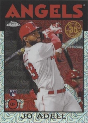 2021 TOPPS SERIES ONE 1986 #86B-90 JO ADELL RC! ANAHEIM