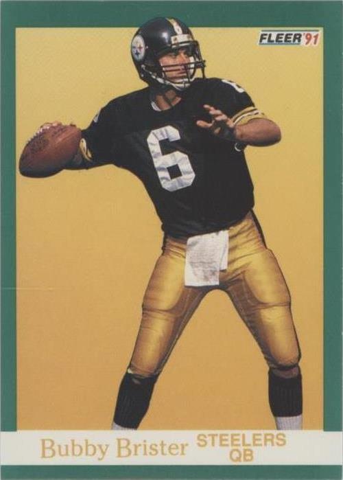 1991 Fleer Bubby Brister #156