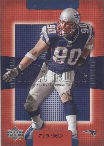 2003 Upper Deck Finite Dan Klecko #228