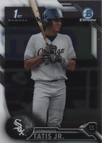Fernando Tatis Jr. 2016 1ST BOWMAN CHROME ROOKIE RC #BCP17 CHICAGO