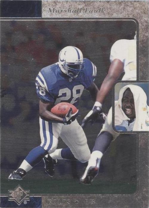 SP Marshall Faulk #40 1996