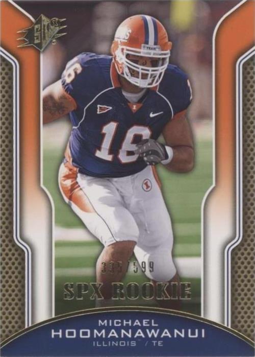 2010 SPx Michael Hoomanawanui #219