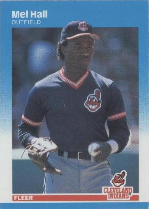 1987 Fleer - Mel Hall #252