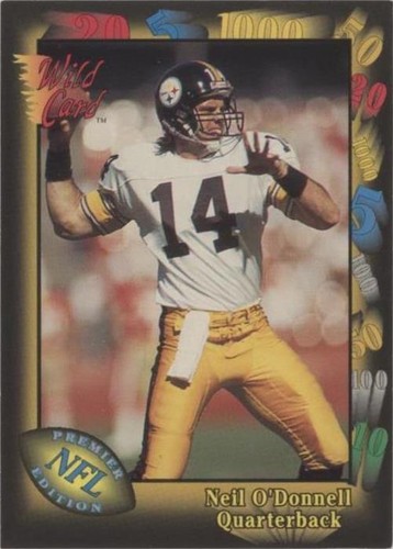 1991 Wild Card Neil O'Donnell #125