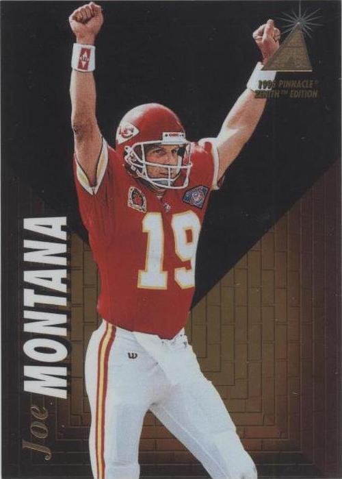 1995 Pinnacle Zenith Joe Montana #Z79