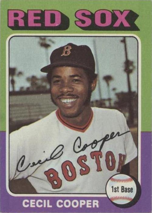 1975 Topps - Cecil Cooper #489