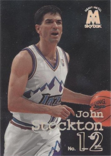 1998-99 Skybox Molten Metal - John Stockton #111