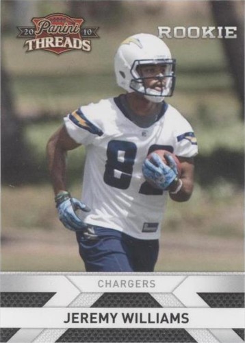 2010 Panini Threads Jeremy Williams #240