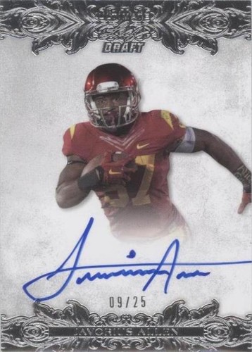 2015 Leaf Ultimate Draft Javorius Allen #BA-JA2