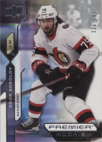 2021-22 Upper Deck Premier - Egor Sokolov #143