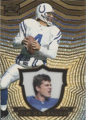 1997 Pacific Invincible Jim Harbaugh #62