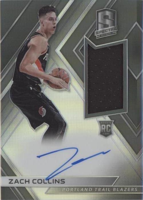 2017-18 Panini Spectra - Zach Collins #134