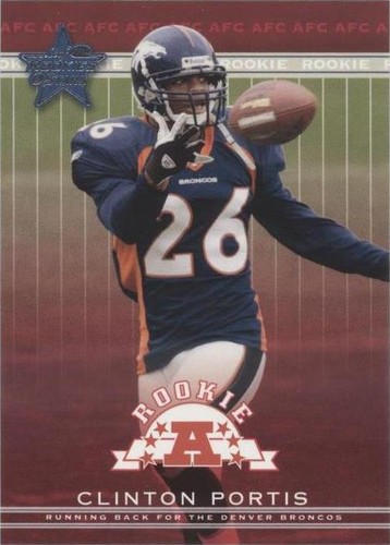 2002 Leaf Rookies & Stars Clinton Portis #154