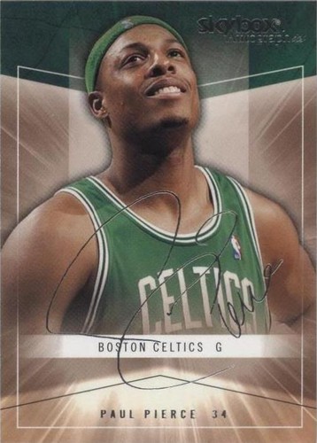 2004-05 Skybox Autographics - Paul Pierce #23