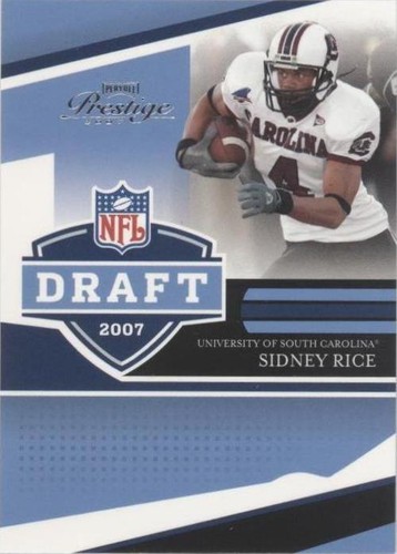 2007 Playoff Prestige Sidney Rice #NFLD-16