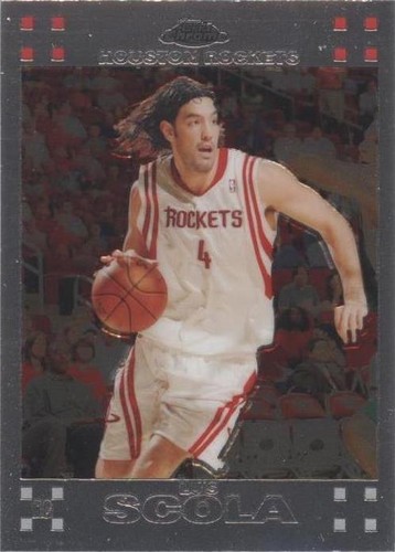 2007-08 Topps Chrome - Luis Scola #136