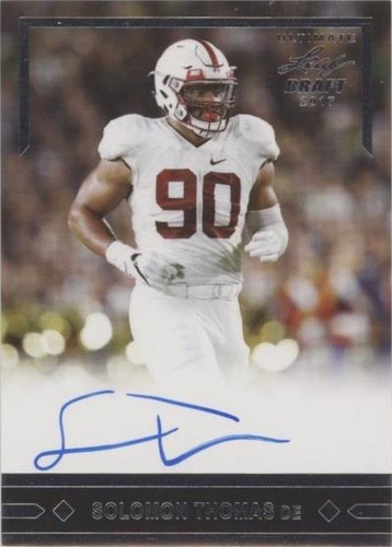 2017 Leaf Ultimate Draft Solomon Thomas #GLR-ST1