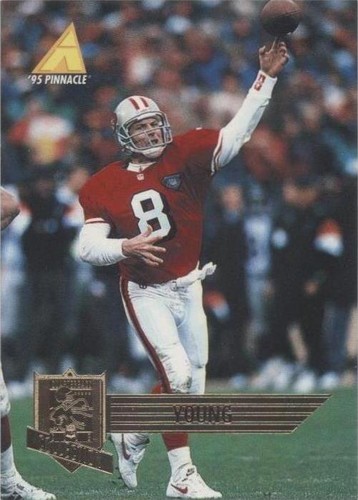 1995 Pinnacle Club Collection Steve Young #2