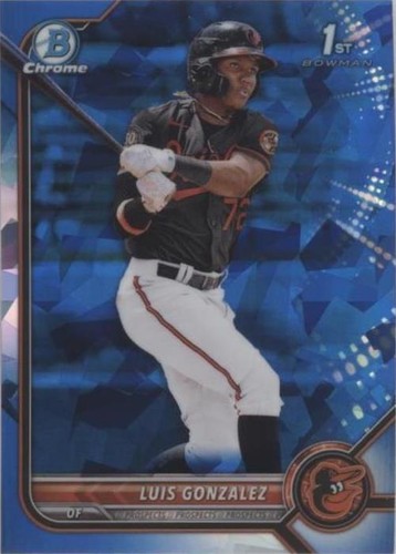 2022 Bowman Sapphire Edition - Luis Gonzalez #BCP-125