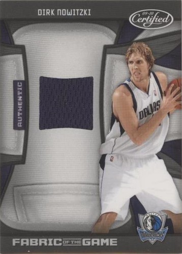 2009-10 Panini Certified - Dirk Nowitzki #FOG-DN