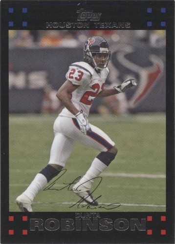 2007 Topps Dunta Robinson #235