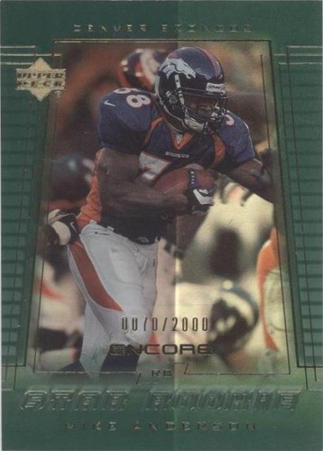 2000 Upper Deck Encore Mike Anderson #278