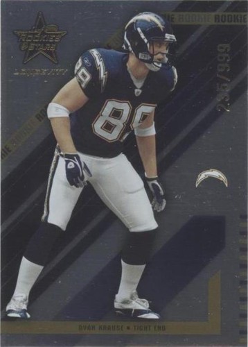 2004 Leaf Rookies & Stars Longevity Ryan Krause #183