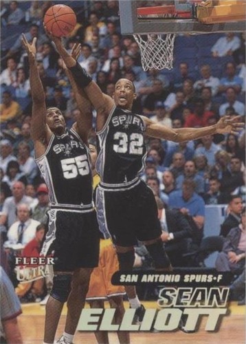 2000-01 Fleer Ultra - Sean Elliott #66