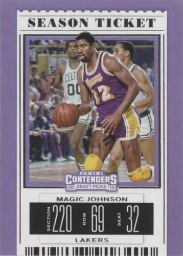 2019-20 Panini Contenders Draft Picks - Magic Johnson #40
