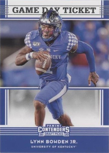2020 Panini Contenders Draft Picks Lynn Bowden Jr. #32
