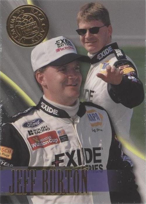 1996 Press Pass Premium - Jeff Burton #28