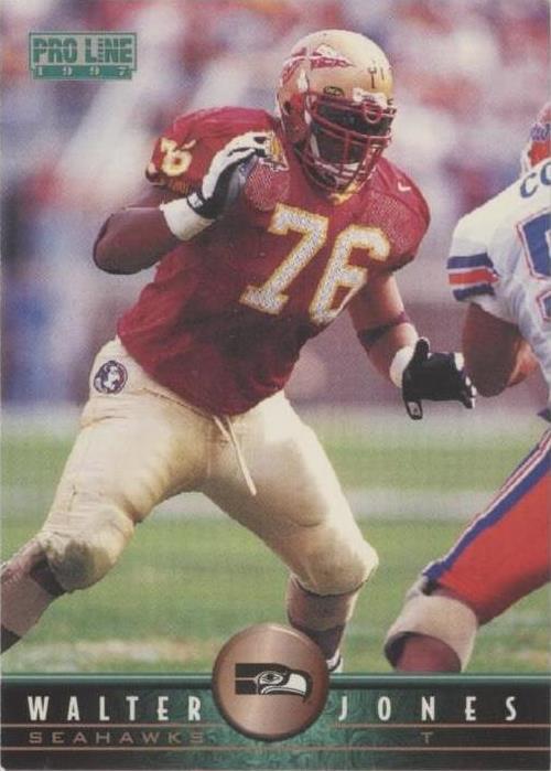 1997 Pro Line Walter Jones #292