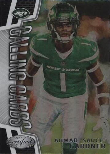 2023 Panini Certified Ahmad Gardner #CALL-11