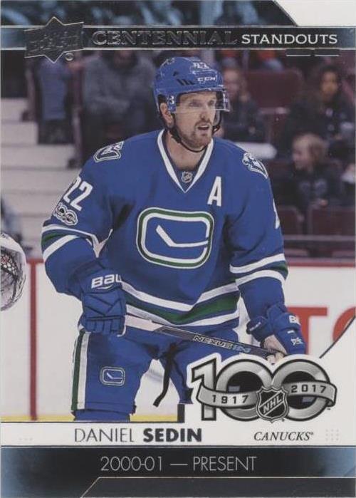 2017-18 Upper Deck - Daniel Sedin #CS-22