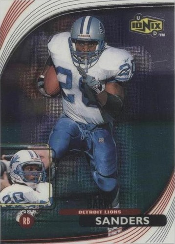 1999 UD Ionix Barry Sanders #20