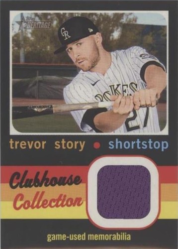2020 Topps Heritage High Number - Trevor Story #CCR-TS