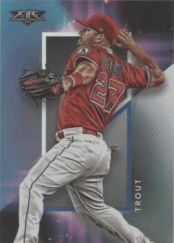 2019 Topps Fire - Mike Trout #EF-25