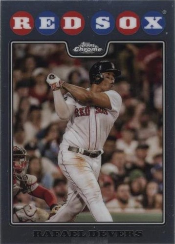 2023 Topps Chrome Lids Mitchell & Ness - Rafael Devers #08-4