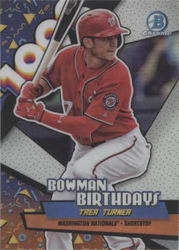 2018 Bowman - Trea Turner #BB-TT