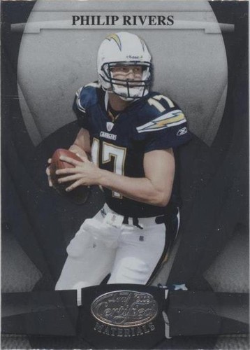 2008 Leaf Certified Materials Philip Rivers #116