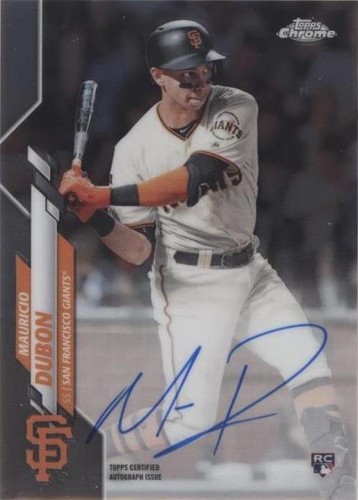 2020 Topps Chrome - Mauricio Dubon #RA-MD