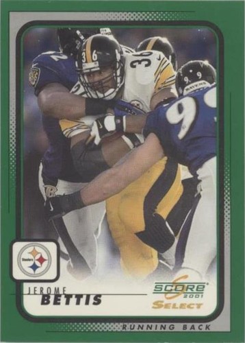 2001 Score Select Jerome Bettis #166