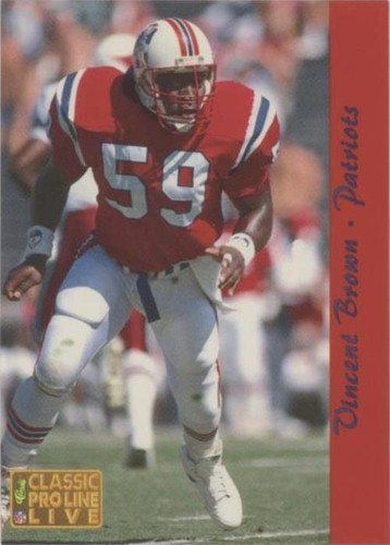 1993 Classic Pro Line Live Vincent Brown #167