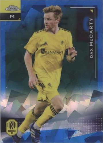 2021 Topps Chrome MLS Sapphire Edition Dax McCarty #88