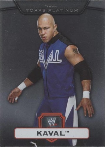 2010 Topps Platinum WWE - Kaval #70