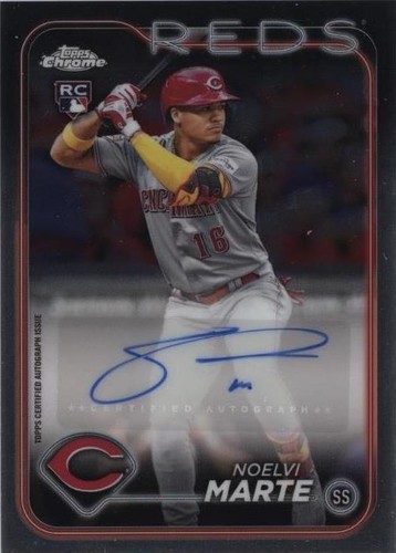 2024 Topps Chrome Update Series - Noelvi Marte #AC-NM