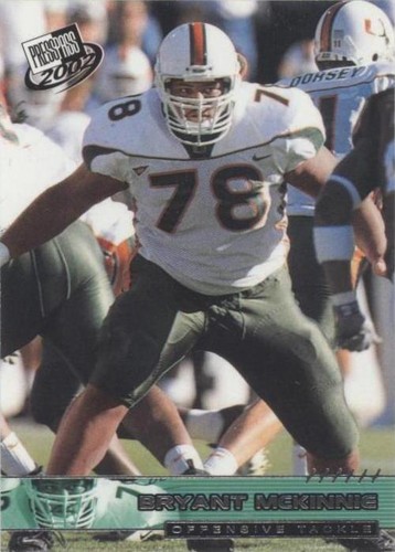 2002 Press Pass Bryant McKinnie #34