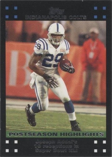 2007 Topps Joseph Addai #436