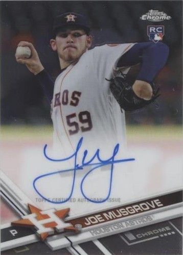 2017 Topps Chrome - Joe Musgrove #RA-JM