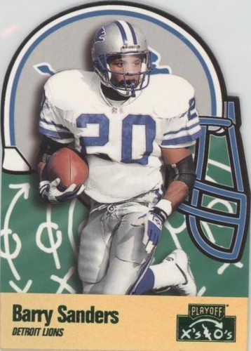 1996 Playoff Prime Barry Sanders #164